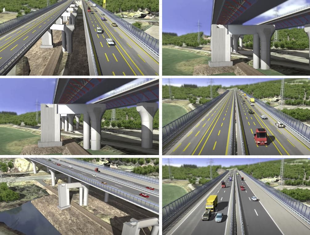 hydraulic winches bridges