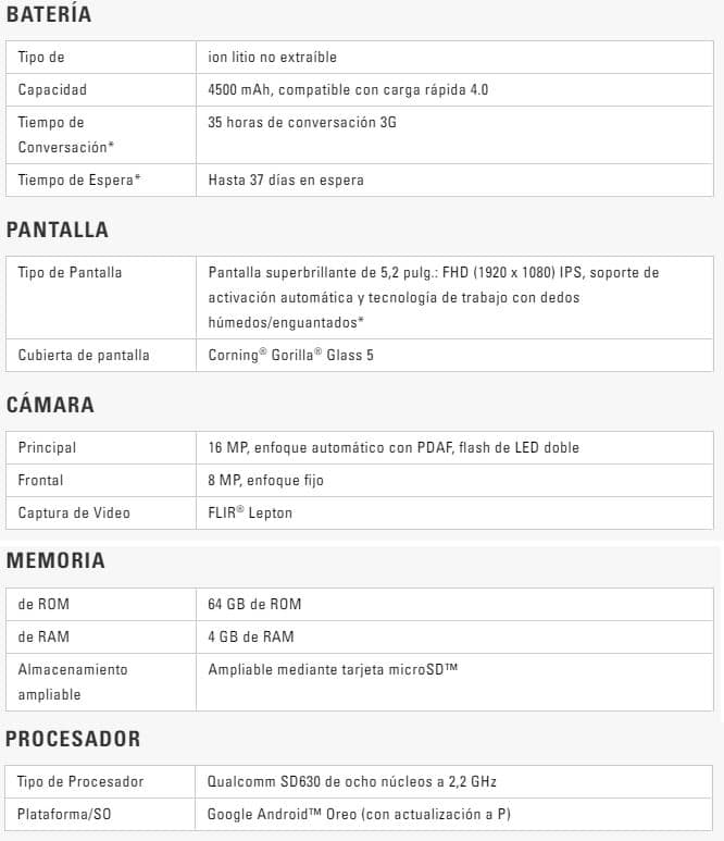 cat s61 mobile features