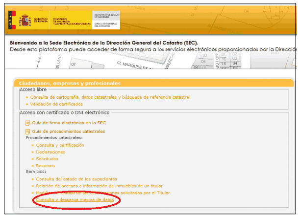 cadastre signature energy certificate
