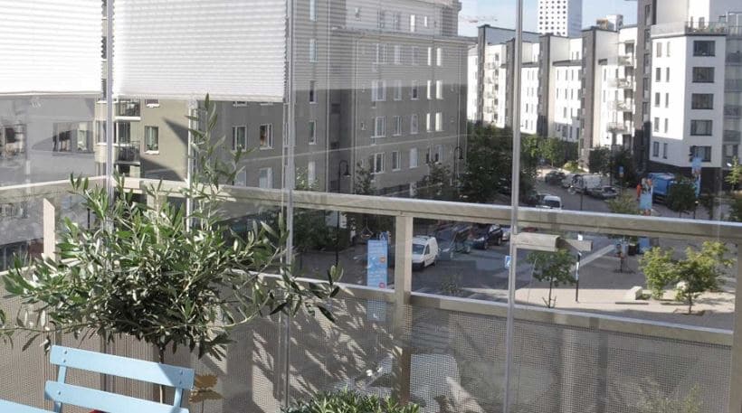 window enclosures with glass