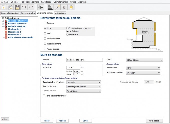 building thermal envelope