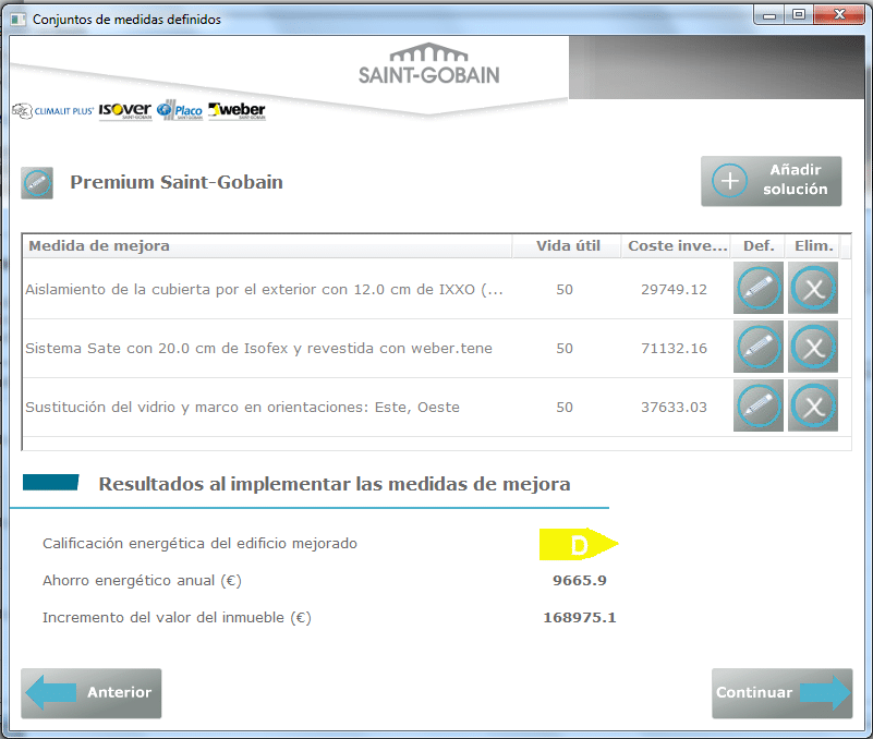 implement energy certification improvement measures