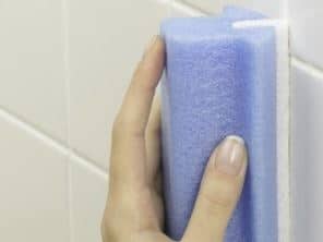 bathroom cleaning together