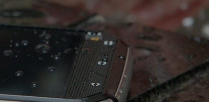 water resistant phone