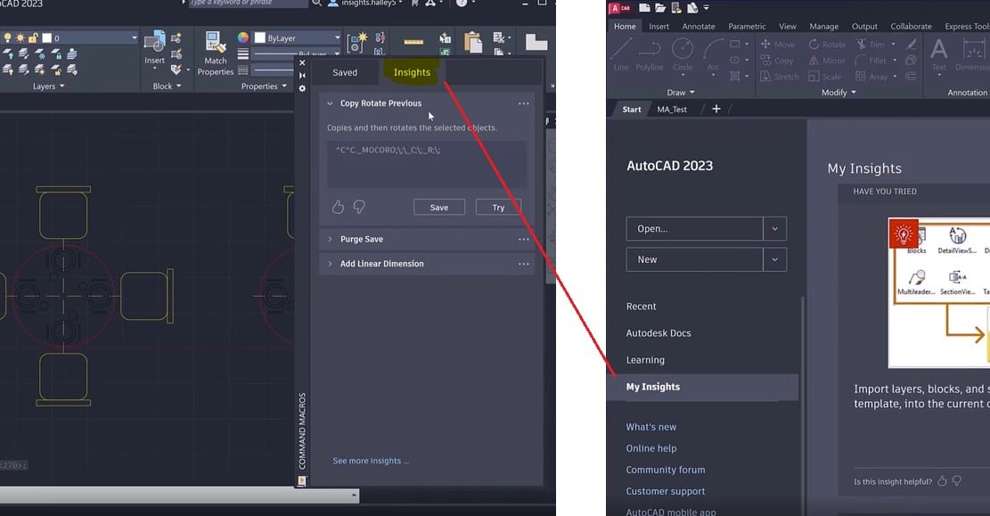 new features AutoCAD 2023