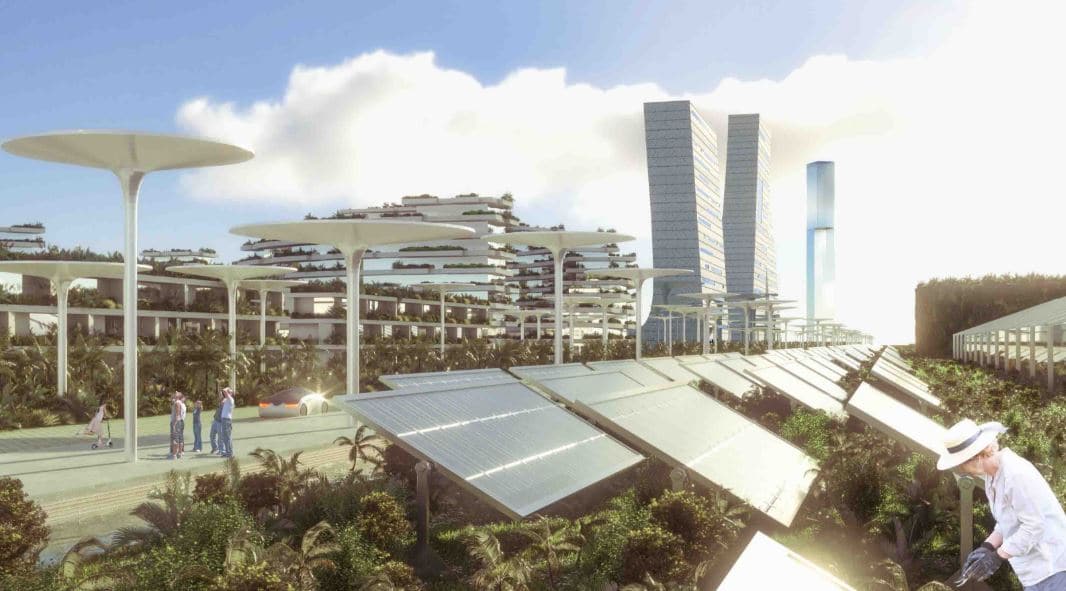 smart forest city in mexico