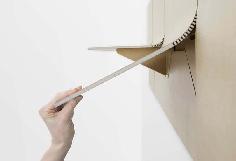 folding stand housing