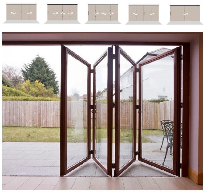 folding sliding doors