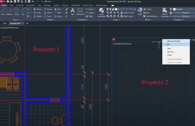 windows in autocad 2023